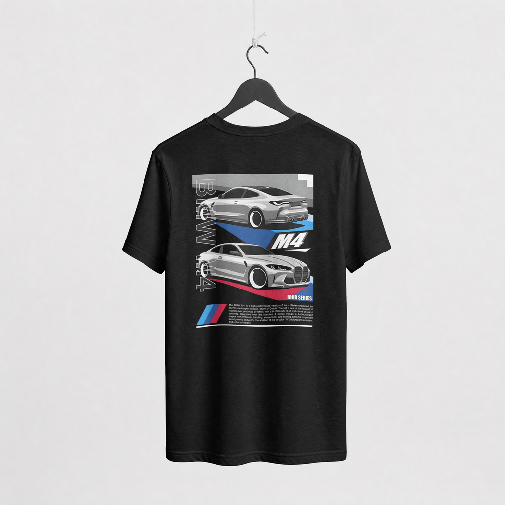 BMW M4 Graphic T-Shirt | Black