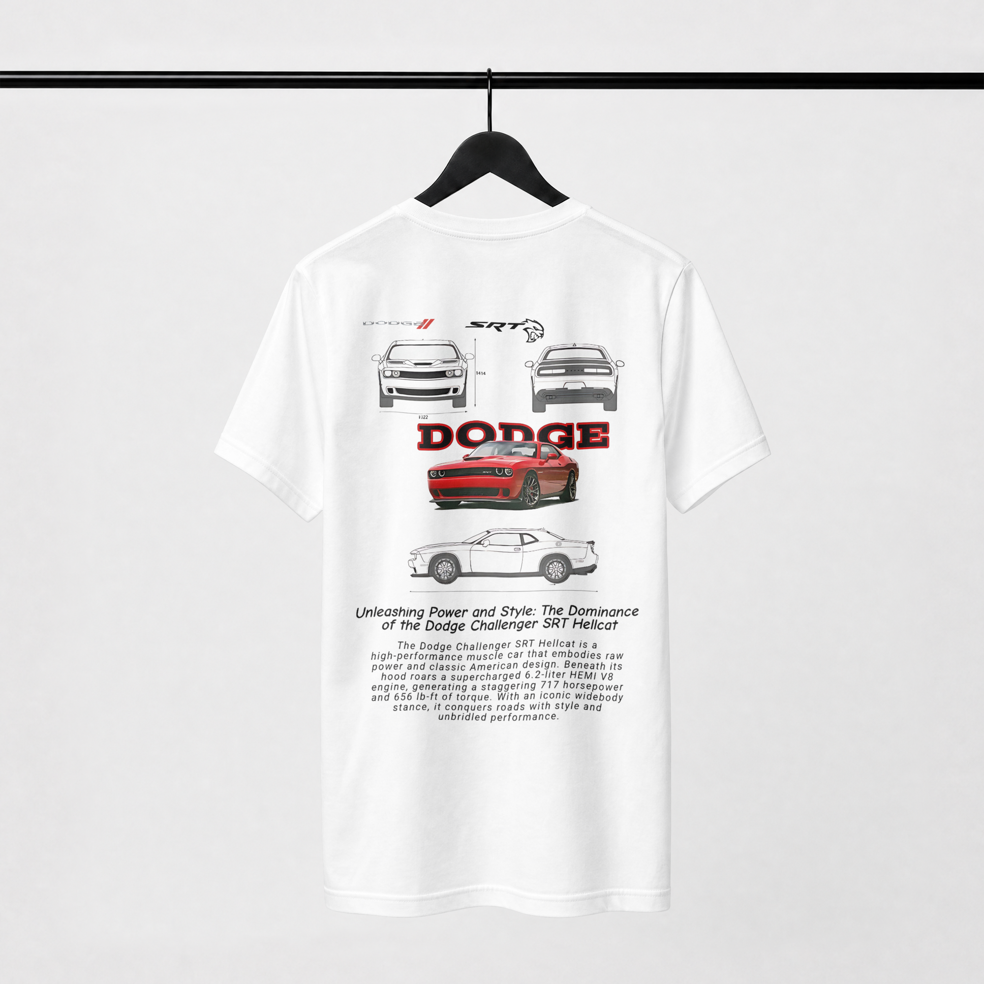 Dodge SRT Hellcat Graphic T-Shirt |